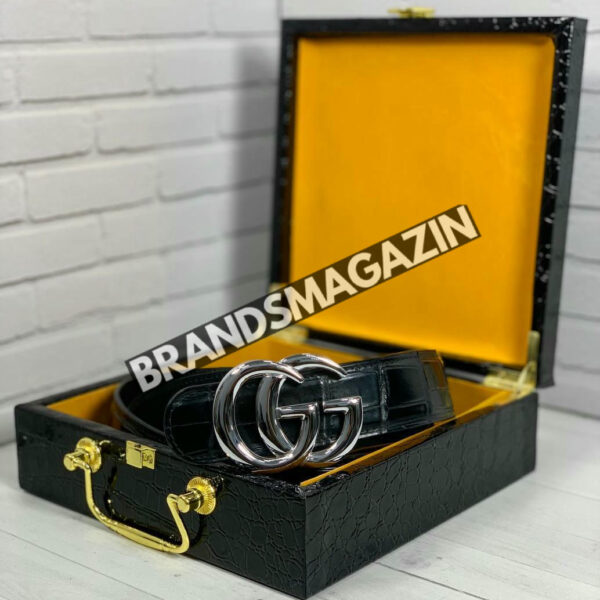 Ремень Gucci из кожи крокодила BM47449891677