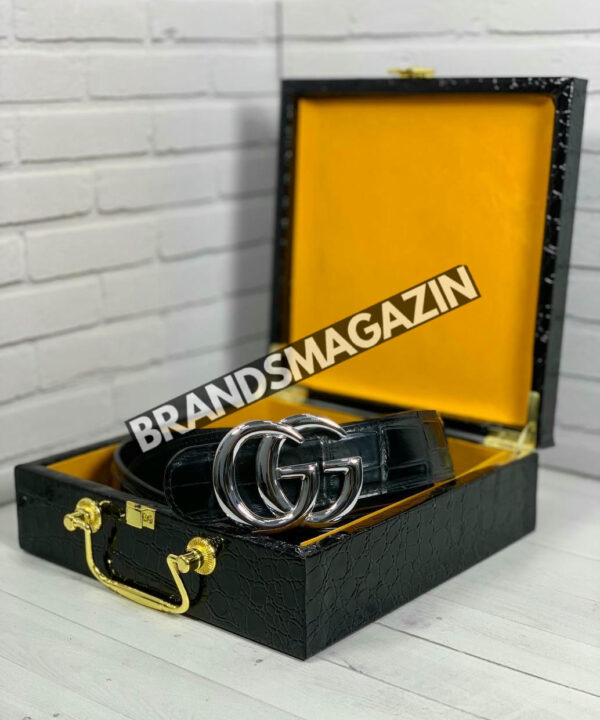 Ремень Gucci из кожи крокодила BM47449891677 Ремень Gucci из кожи крокодила BM47449891677