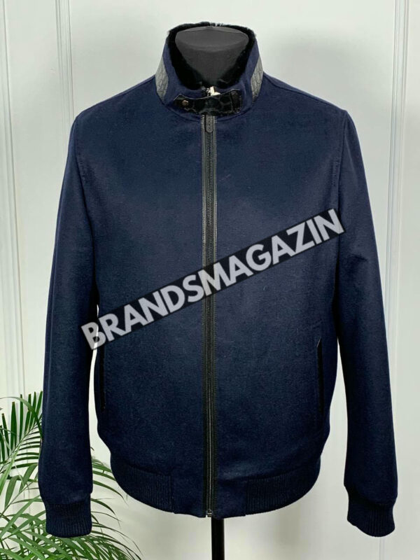 Куртка Brunello Cucinelli вставка из кожи крокодила BM46922522277