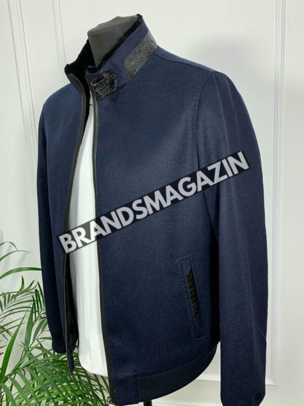 Куртка Brunello Cucinelli вставка из кожи крокодила BM46922522277 3