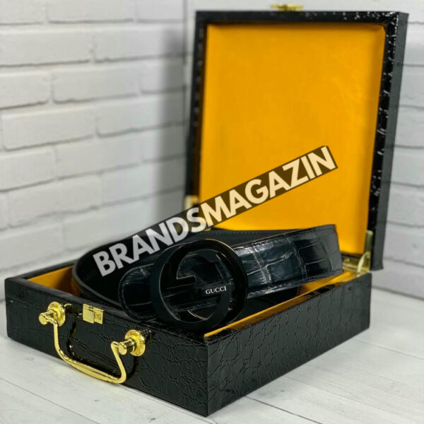 Ремень Gucci из кожи крокодила BM47449893777