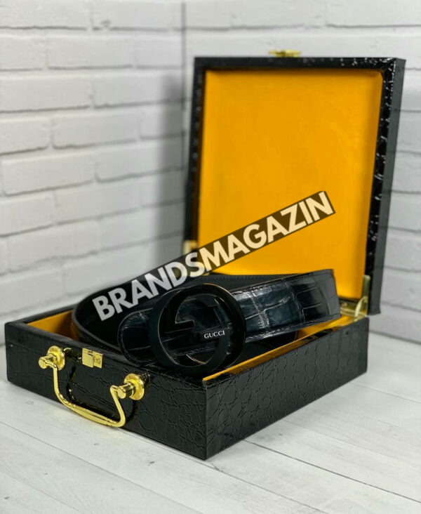 Ремень Gucci из кожи крокодила BM47449893777
