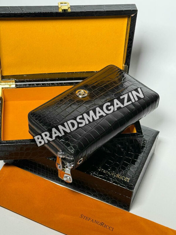 Портмоне Stefano Ricci из кожи крокодила BM46827621677