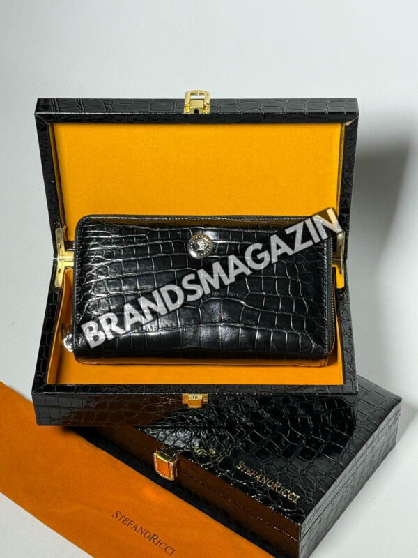Портмоне Stefano Ricci из кожи крокодила BM46827621677 4
