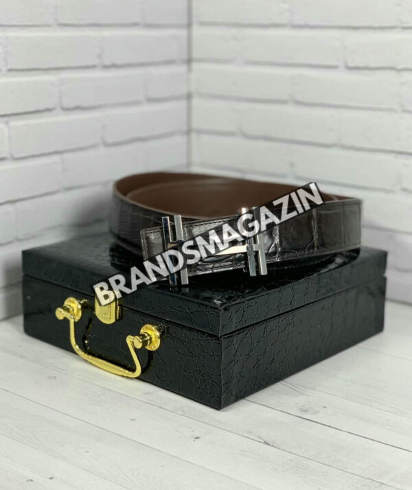 Ремень Hermes из кожи крокодила BM47449873977 3