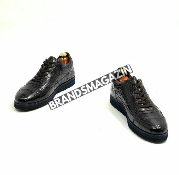 Сникеры Zilli из кожи крокодила BM7454377 3