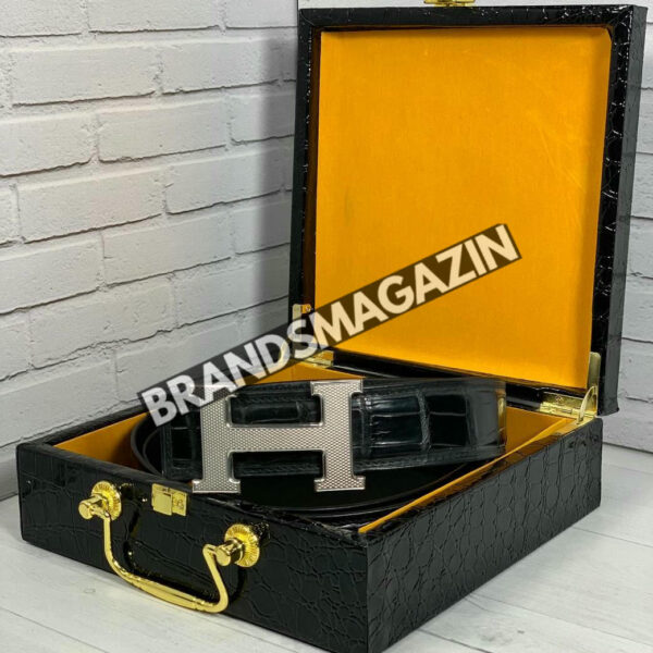 Ремень Hermes из кожи крокодила BM47449874677