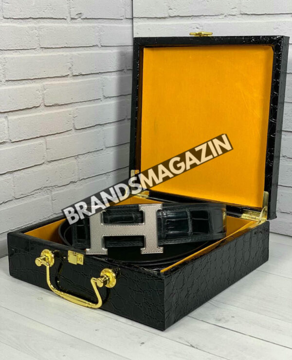 Ремень Hermes из кожи крокодила BM47449874677