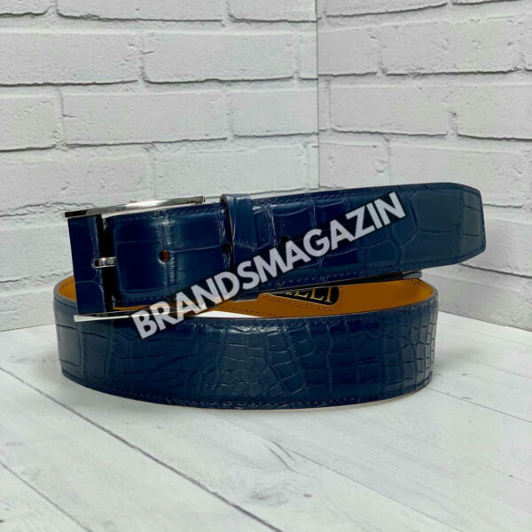 Ремень Zilli из кожи крокодила BM47559748977