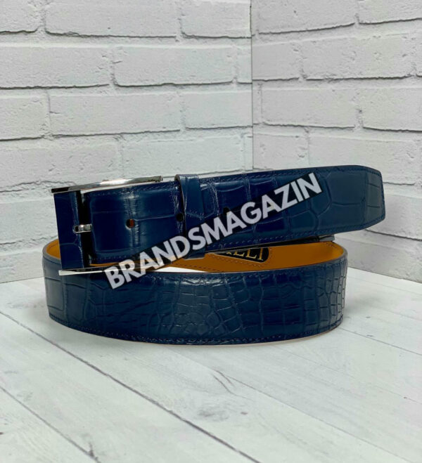 Ремень Zilli из кожи крокодила BM47559748977