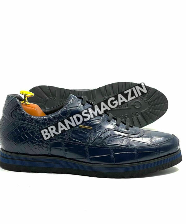 Сникеры Zilli из кожи крокодила BM71288977 Сникеры Zilli из кожи крокодила BM71288977