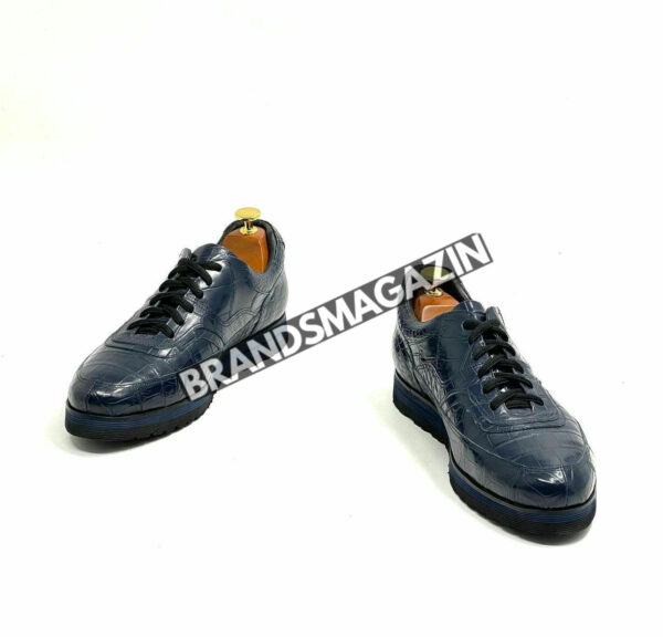 Сникеры Zilli из кожи крокодила BM71288277 2