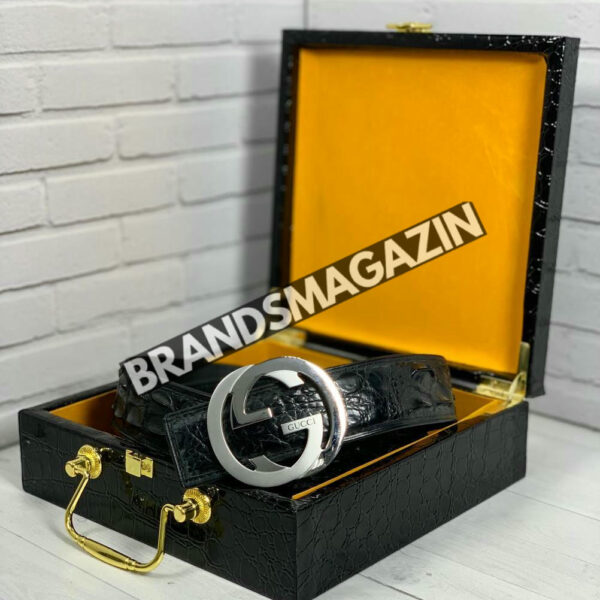 Ремень Gucci из кожи крокодила BM47449899277