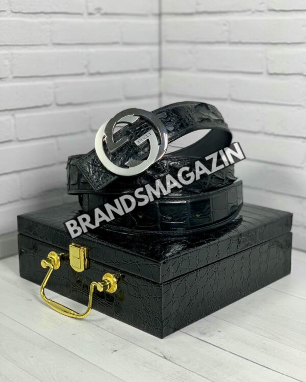 Ремень Gucci из кожи крокодила BM47449899277 3