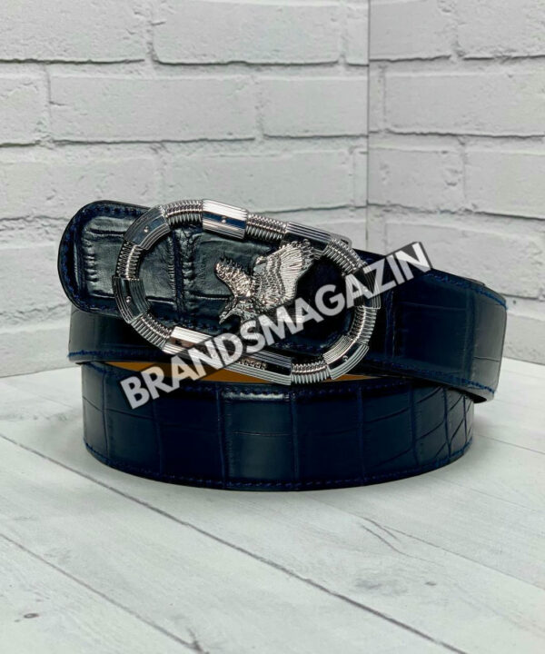 Ремень Stefano Ricci из кожи крокодила BM47559733477 Ремень Stefano Ricci из кожи крокодила BM47559733477