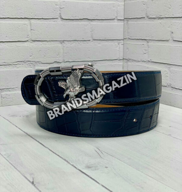 Ремень Stefano Ricci из кожи крокодила BM47559733477 2