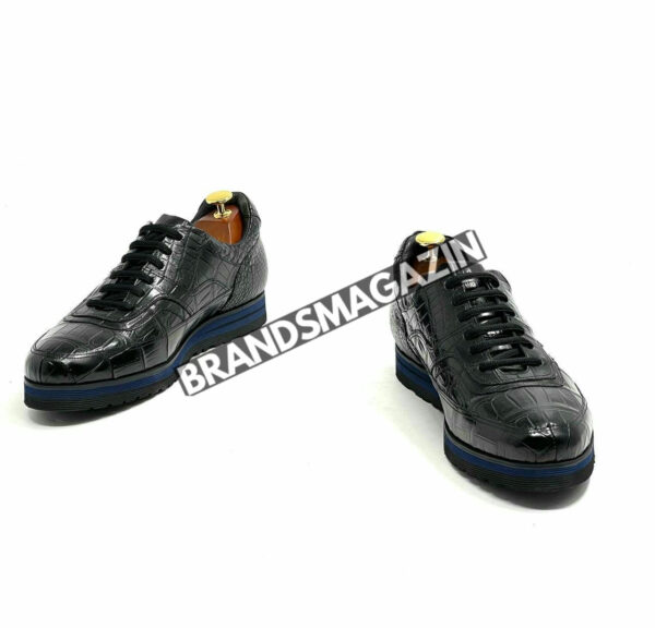 Сникеры Zilli из кожи крокодила BM7451577 2