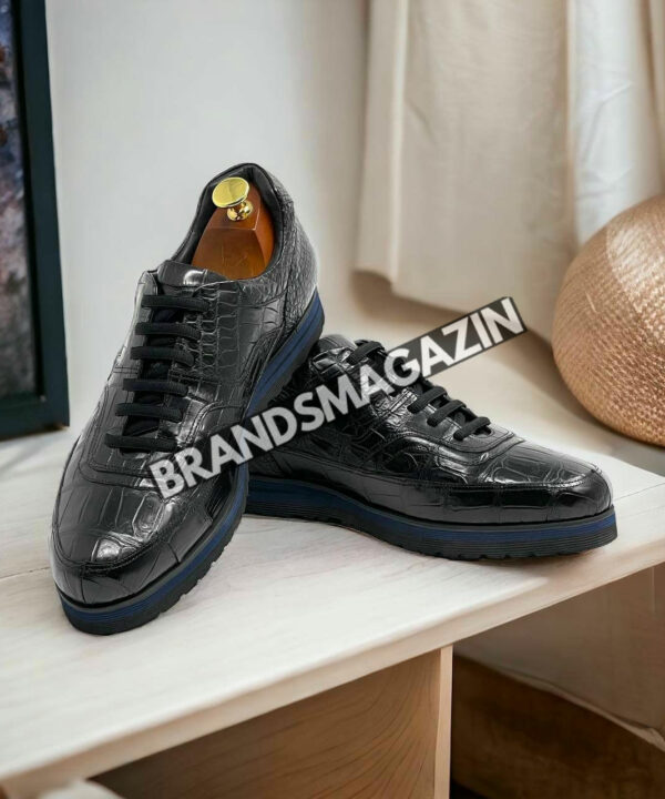 Сникеры Zilli из кожи крокодила BM7451577 Сникеры Zilli из кожи крокодила BM7451577