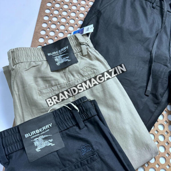 Льняные брюки Burberry BM71342877 3