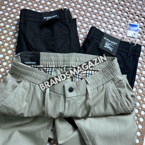 Льняные брюки Burberry BM71342877 4