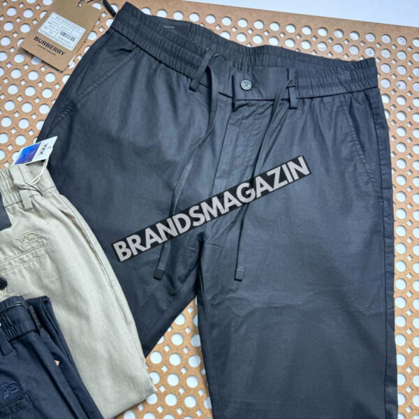 Льняные брюки Burberry BM71342877 6