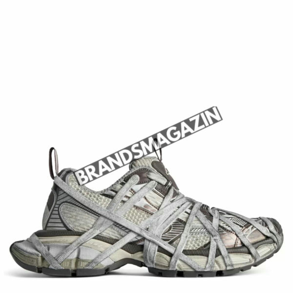 Кроссовки Balenciaga 3XL Extreme Lace Sneaker Brown Grey Beige BM47456289677