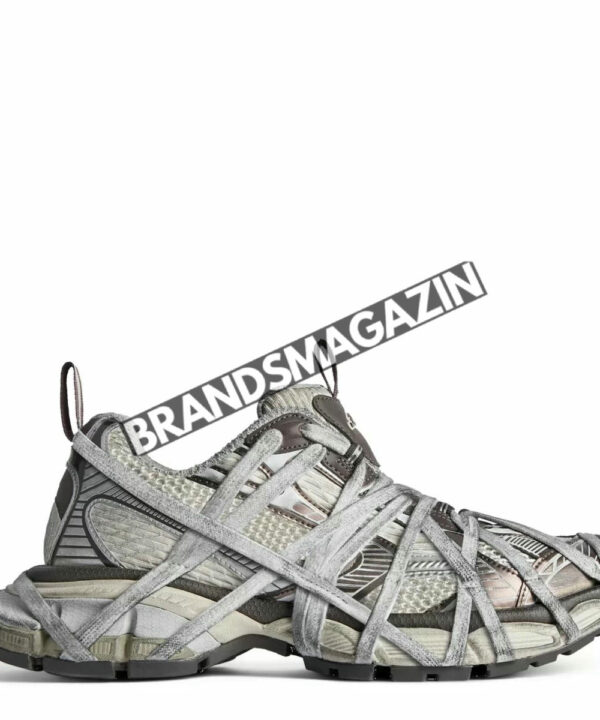 Кроссовки Balenciaga 3XL Extreme Lace Sneaker Brown Grey Beige BM47456289677 Кроссовки Balenciaga 3XL Extreme Lace Sneaker Brown Grey Beige BM47456289677