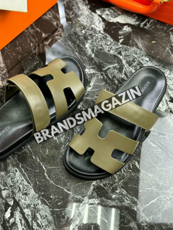Шлепанцы Hermes BM47421518777 3