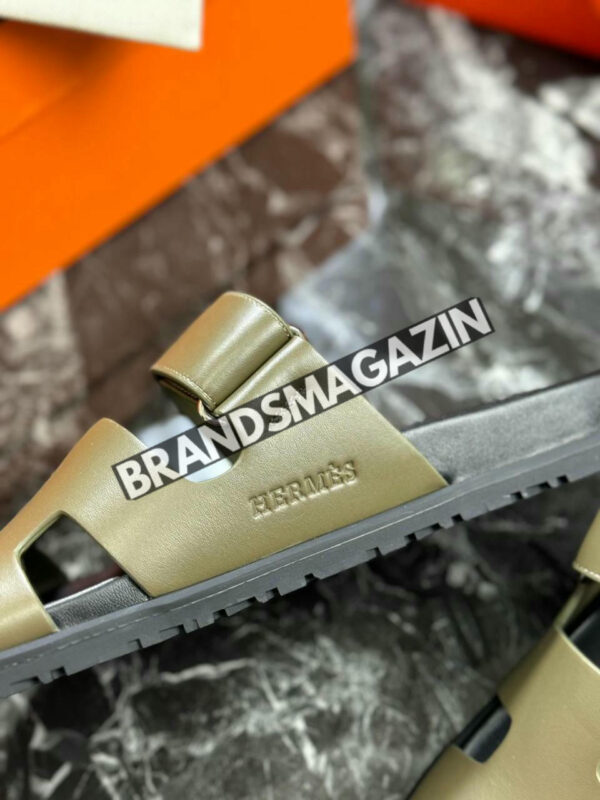 Шлепанцы Hermes BM47421518777 4