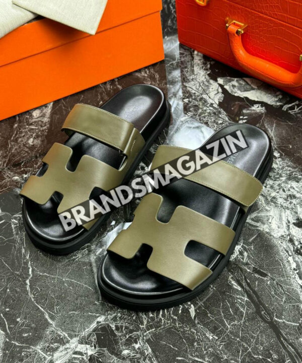 Шлепанцы Hermes BM47421518777 Шлепанцы Hermes BM47421518777