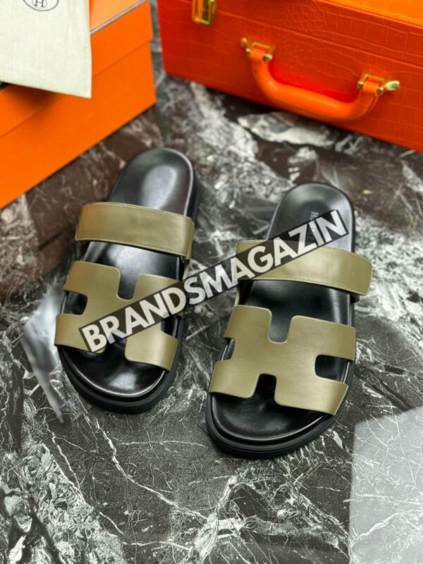 Шлепанцы Hermes BM47421518777 2