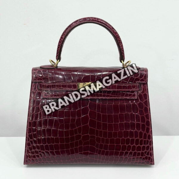 Сумка Hermes из кожи крокодила 25 см BM46622526777