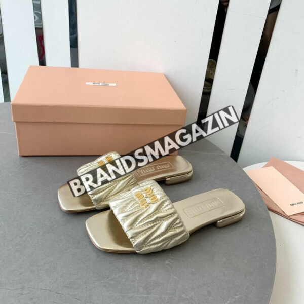 Шлепанцы MIU MIU BM69495977