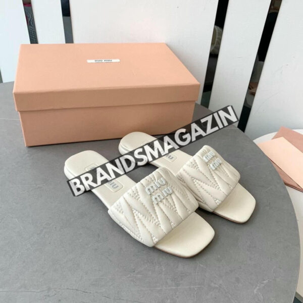 Шлепанцы MIU MIU BM69496077