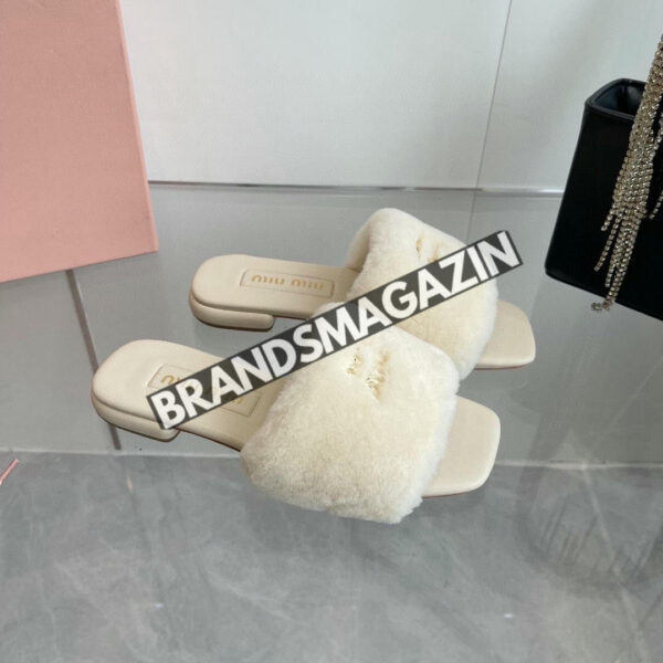 Шлепанцы MIU MIU BM7146177