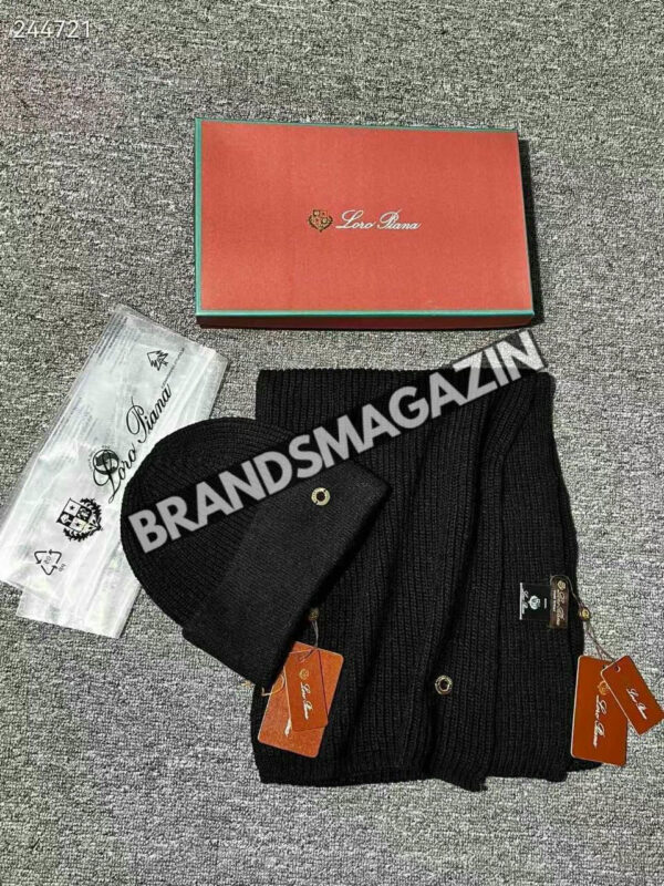 Комплект Loro Piana (шарф + шапка) BM46567724777