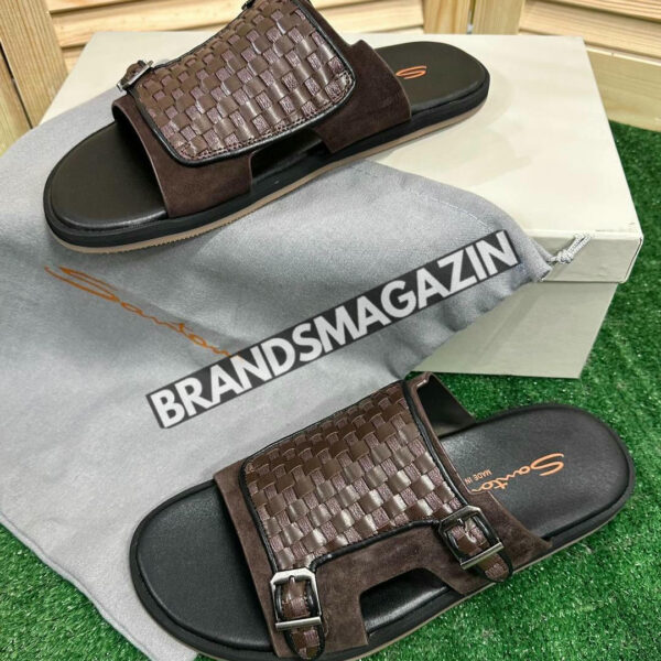 Шлепанцы Santoni BM70597277