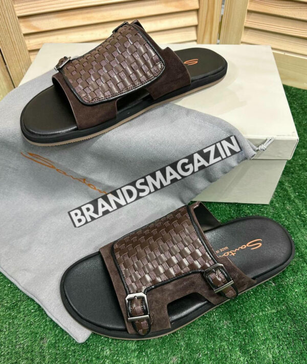 Шлепанцы Santoni BM70597277