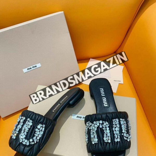 Шлепанцы MIU MIU BM70646677
