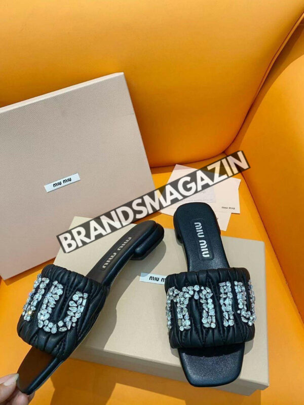 Шлепанцы MIU MIU BM70646677