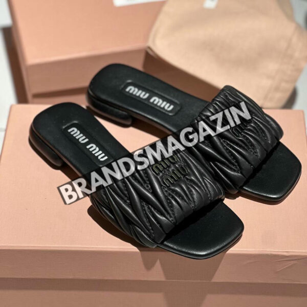 Шлепанцы MIU MIU BM71731877