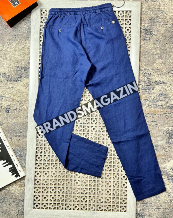 Льняные брюки Hugo Boss BM70596077