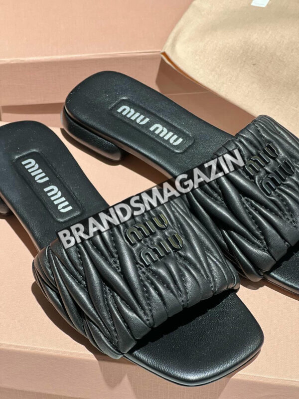 Шлепанцы MIU MIU BM71731877 3