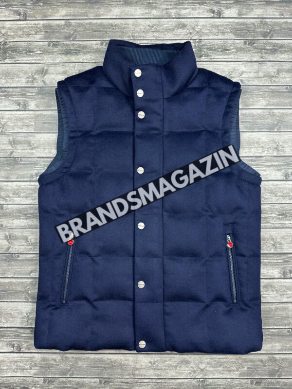 Кашемировая безрукавка Kiton BM46293871577