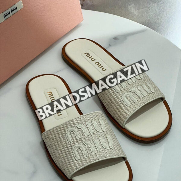 Шлепанцы MIU MIU BM71215077
