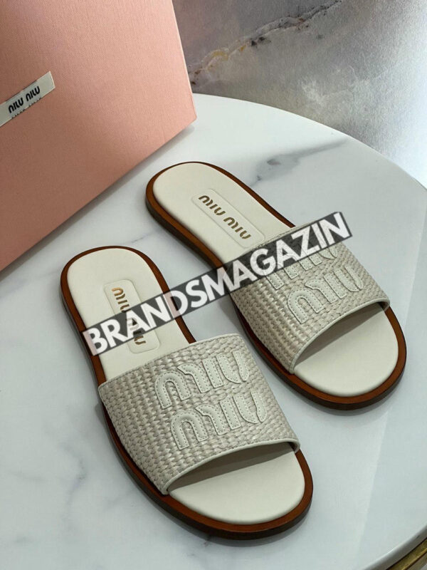 Шлепанцы MIU MIU BM71215077
