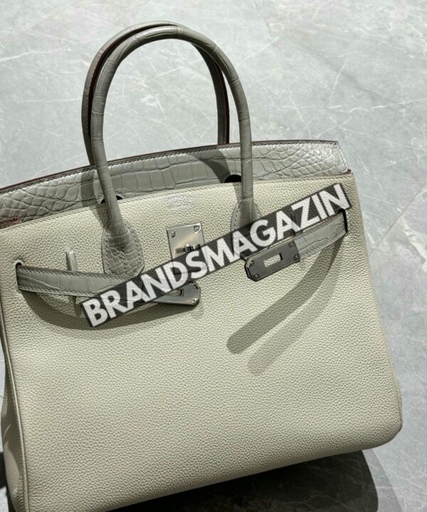 Сумка Hermes из кожи крокодила 30 см BM46807211177 Сумка Hermes из кожи крокодила 30 см BM46807211177