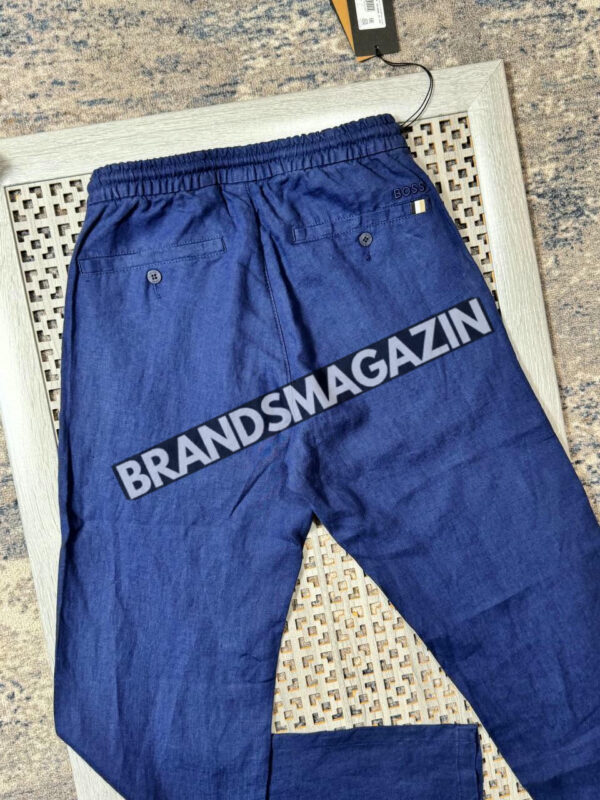 Льняные брюки Hugo Boss BM70596077 3