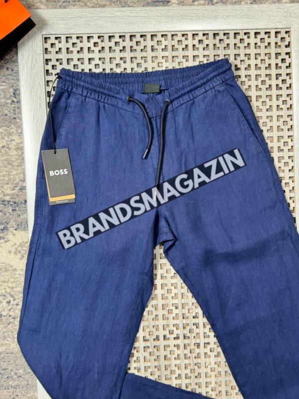 Льняные брюки Hugo Boss BM70596077 5