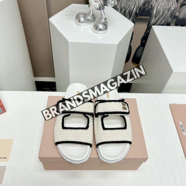 Шлепанцы MIU MIU BM71877977 2